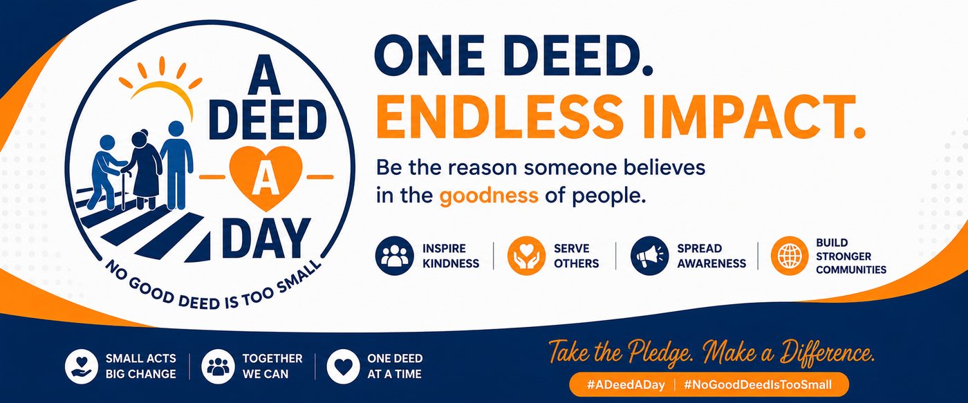 One Deed. Endless Impact.